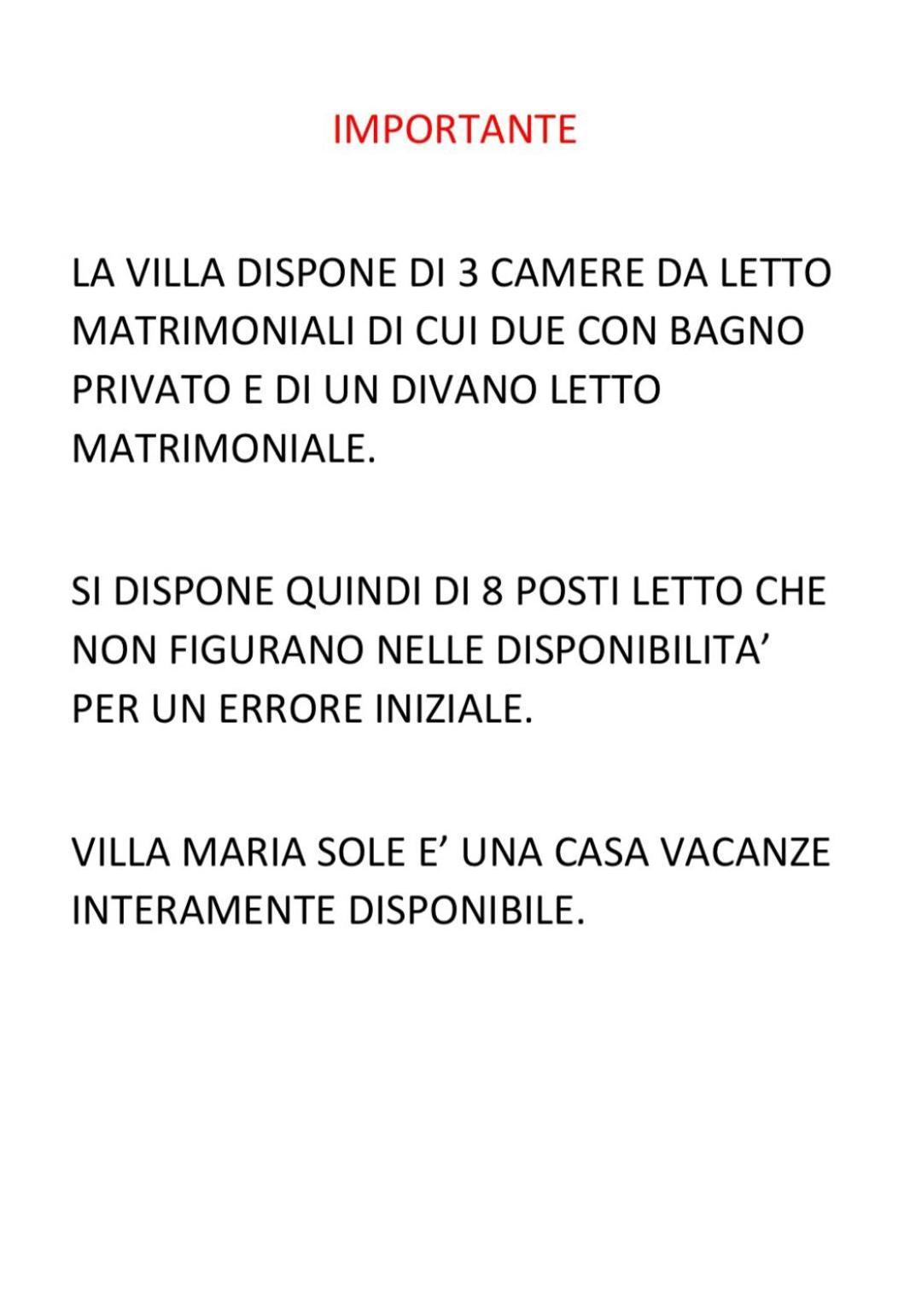 Villa Maria Sole 스카파티 외부 사진